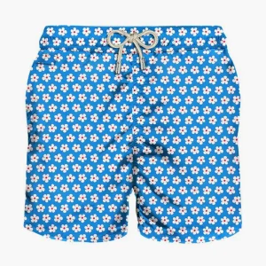 Boxer mare con micro stampa fiore