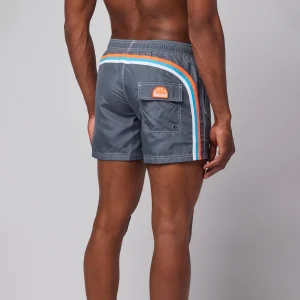 Boxer mare grigio con banda tessuto light