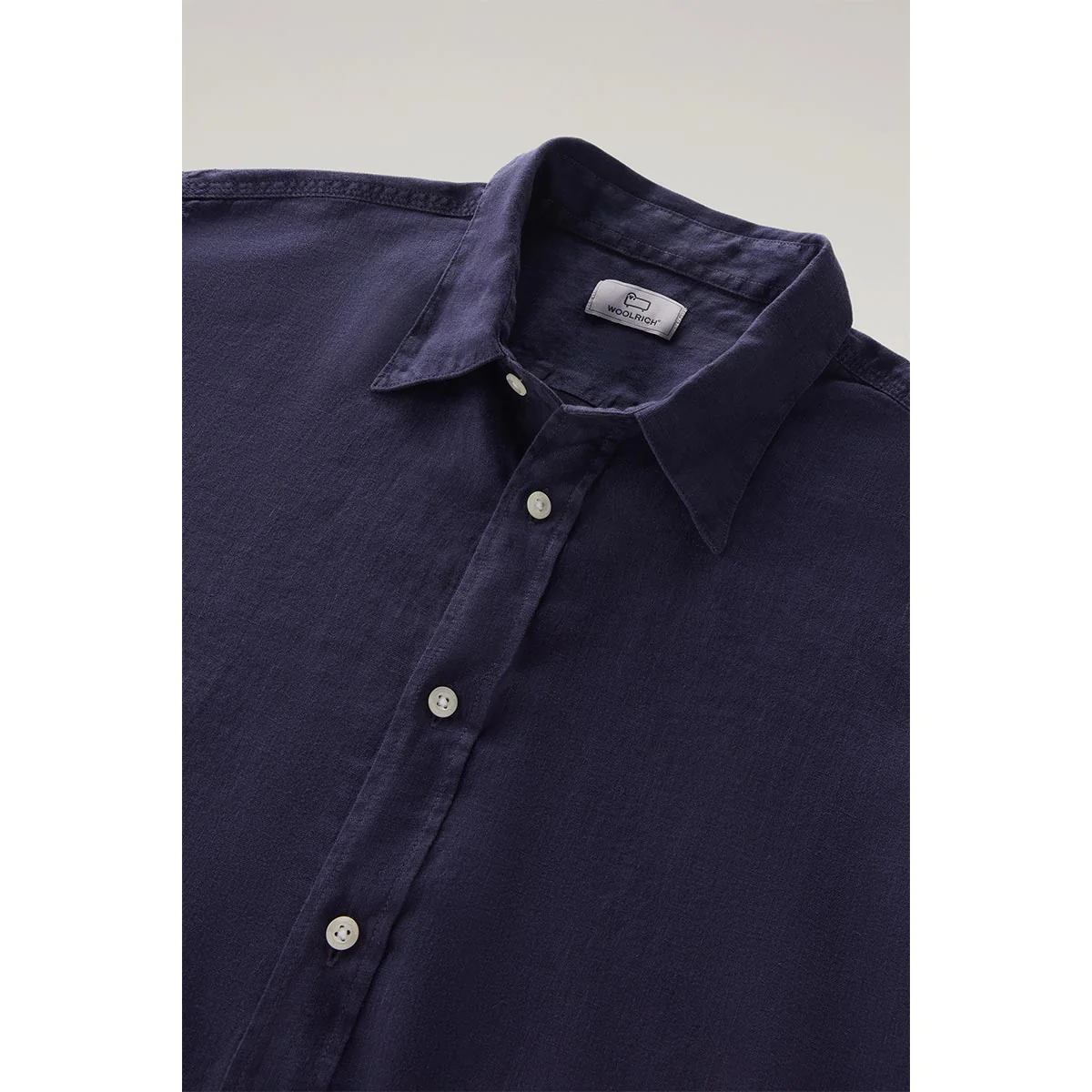 Camicia in lino bluette - immagine 7