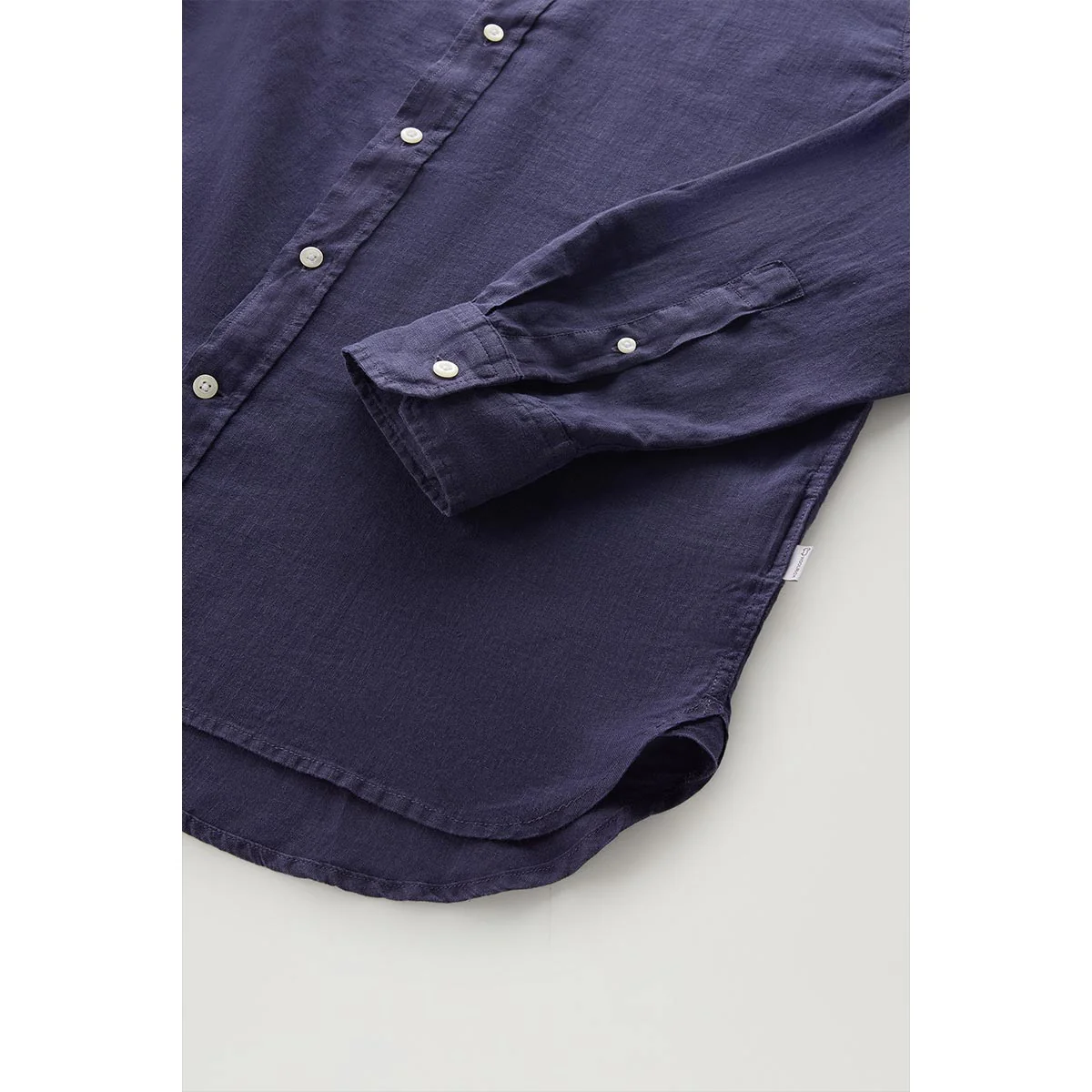 Camicia in lino bluette - immagine 8