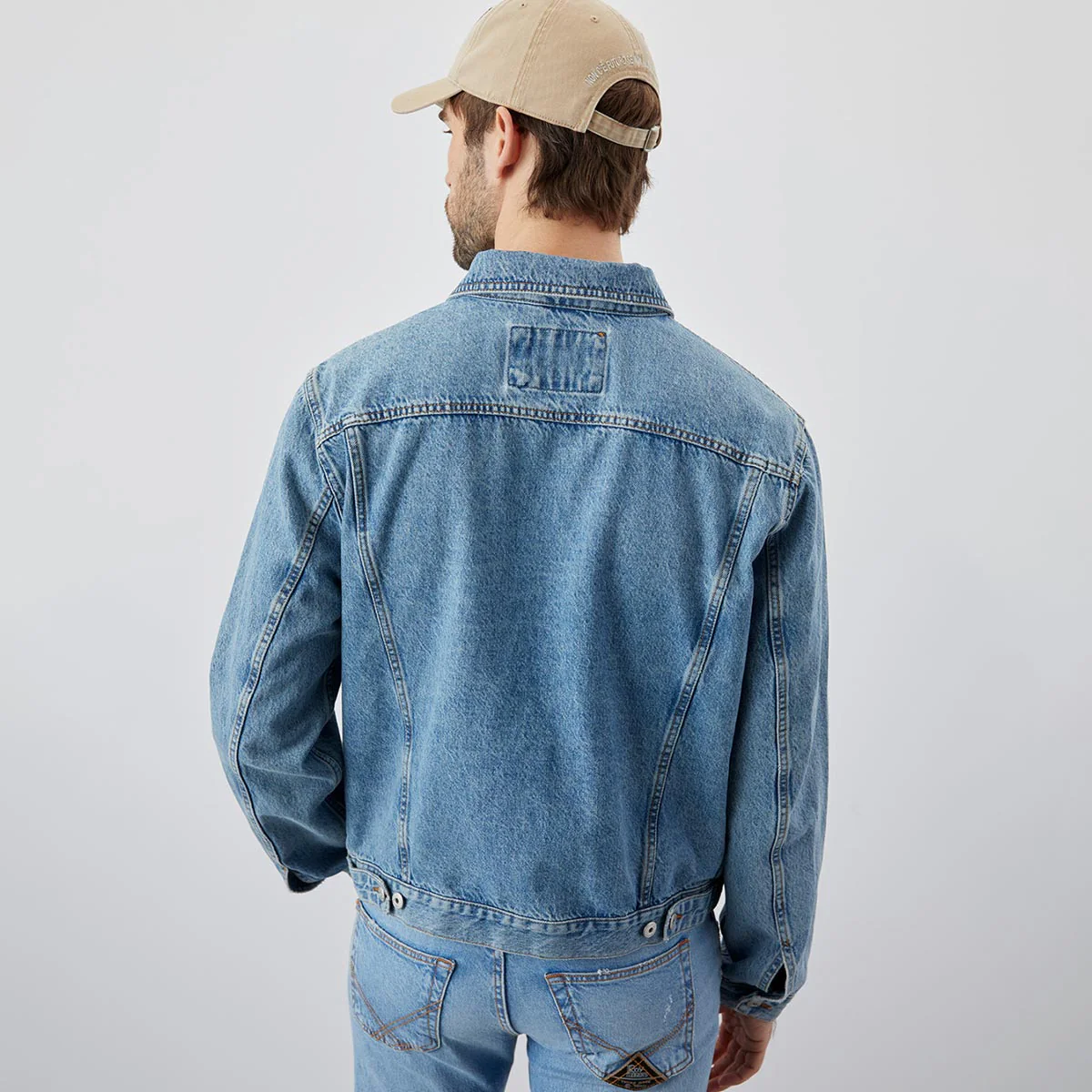 Giacca di jeans denim chiaro - immagine 3