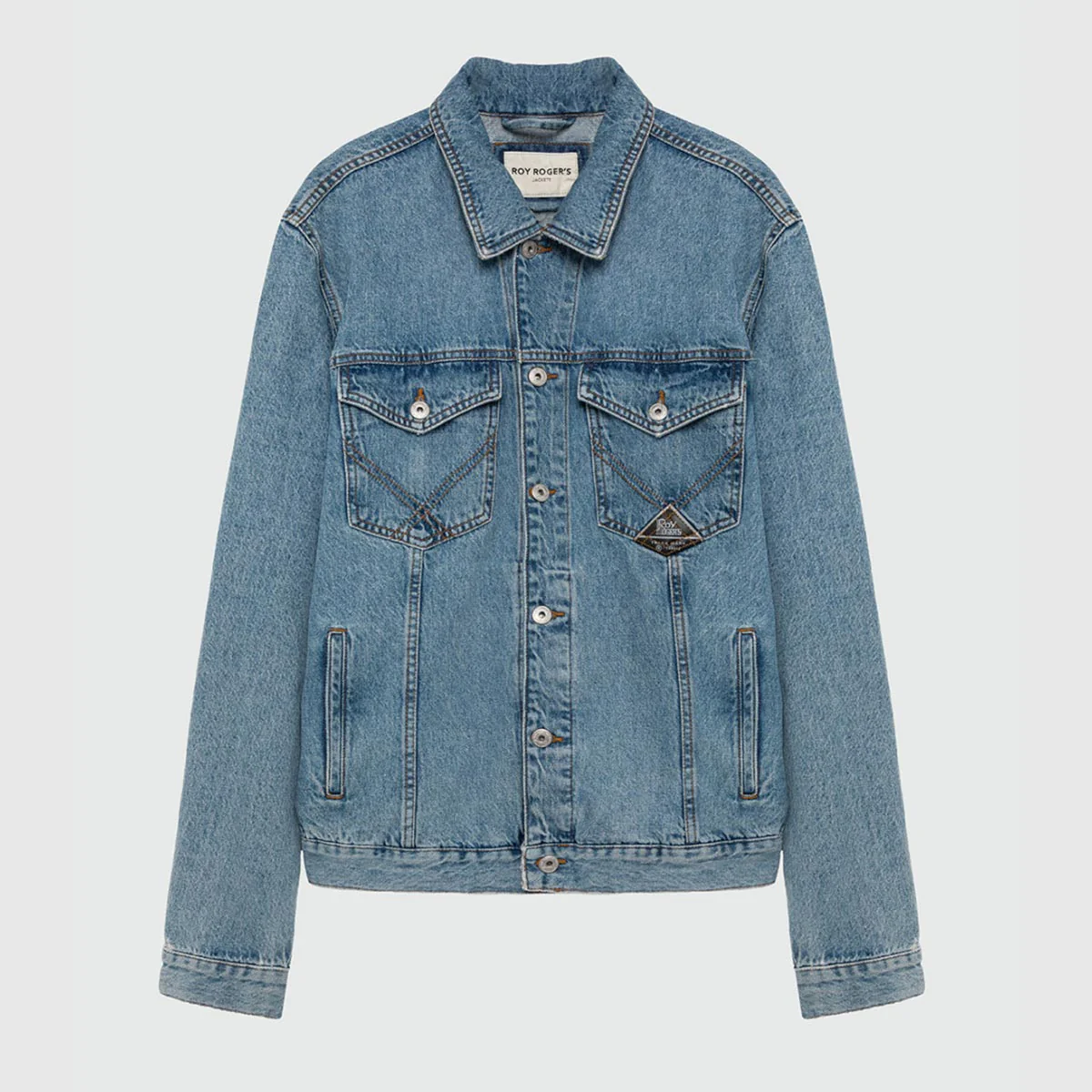 Giacca di jeans denim chiaro - immagine 7