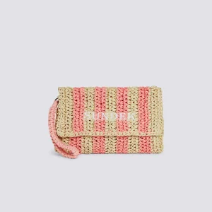 Pochette a mano in paglia