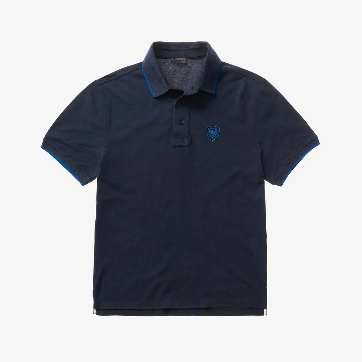 Polo con bordino blu Blauer USA - immagine 3