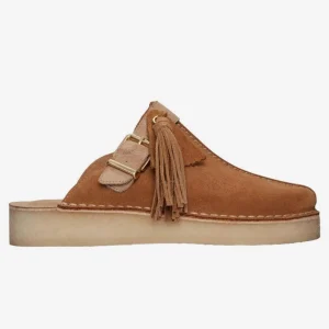 Sabot in camoscio bicolore