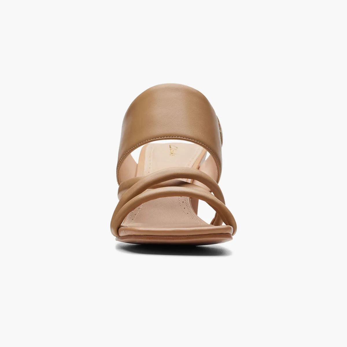 Sandalo in pelle cammello - immagine 4