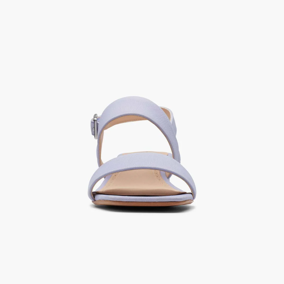 Sandalo con tacco lilla - immagine 4