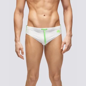 Slip mare bianco con banda