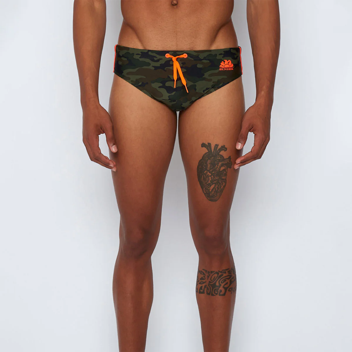 Slip mare mimetico con banda - immagine 4