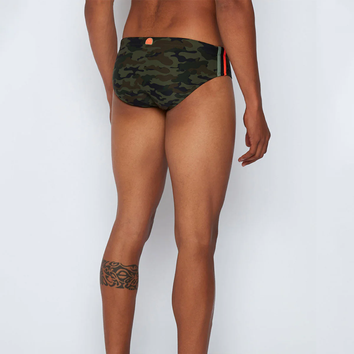 Slip mare mimetico con banda - immagine 3