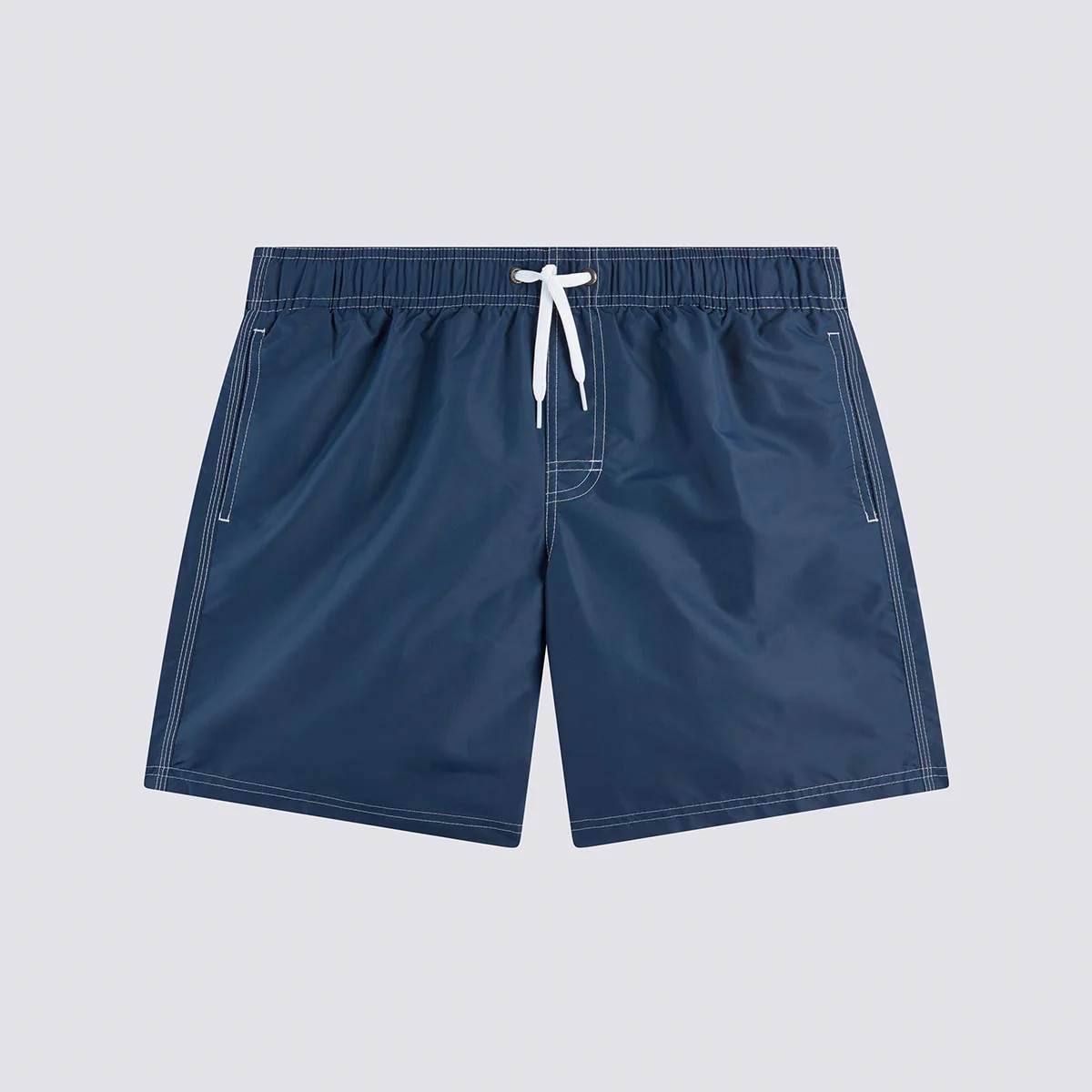 Boxer mare lungo blu con banda - immagine 6