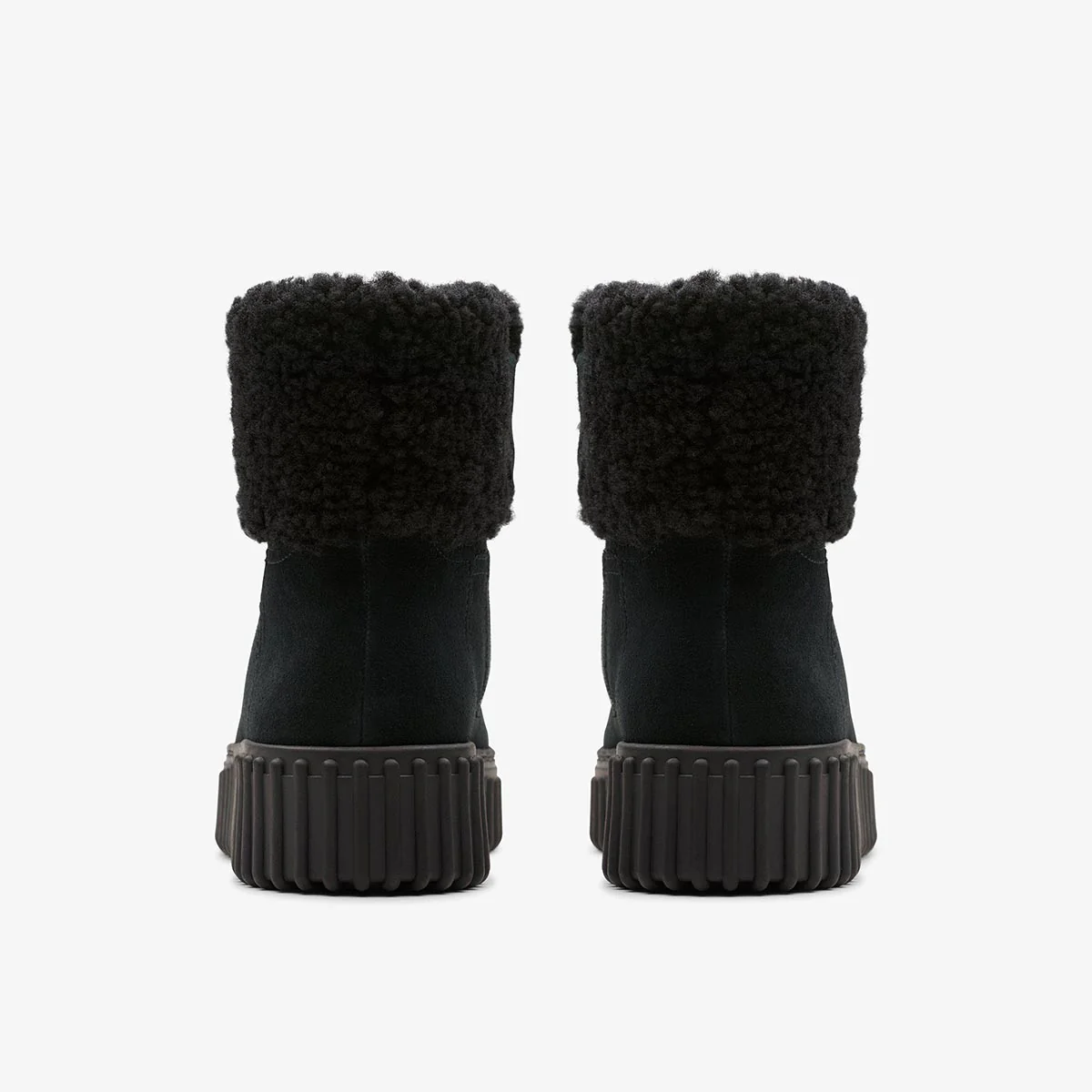 Stivaletto in pelle scamosciata nera - immagine 5