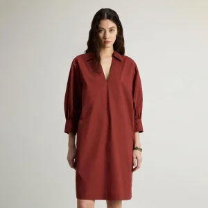 Vestito in popeline di puro cotone